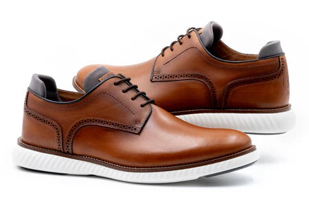 Martin Dingman - Countryaire Saddle Leather Plain Toe Shoe