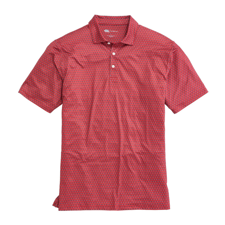 Onward Reserve - UGA Polo Printed Standing Dog Red