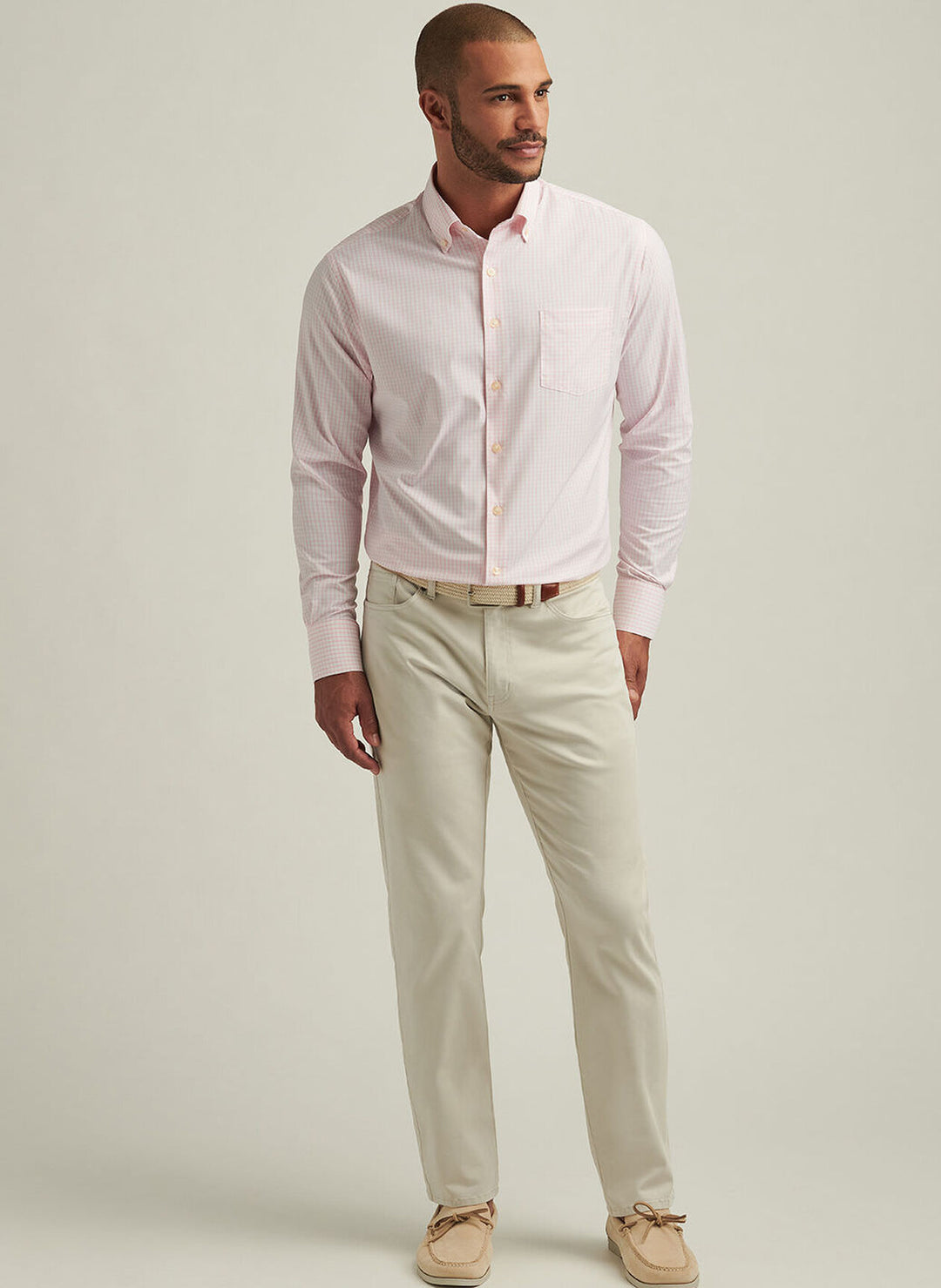 Peter Millar - Shirt Hanford Palmer Pink