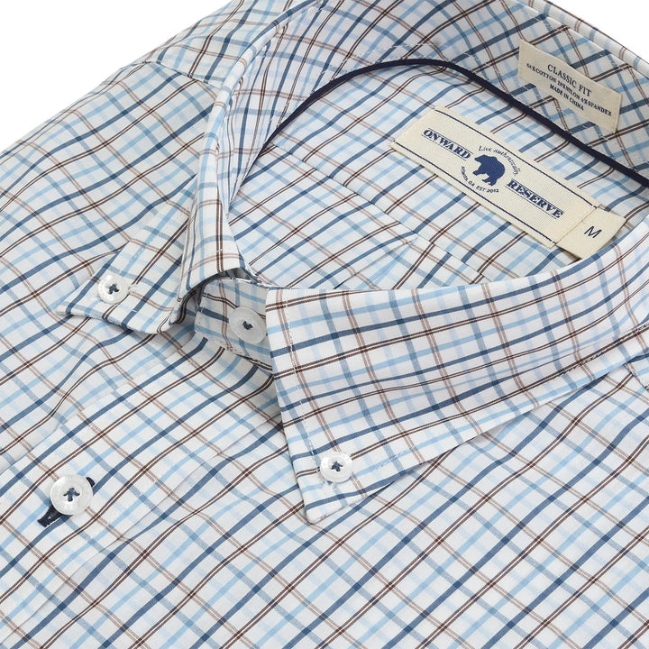 Onward Reserve - Noble Classic Fit Shirt Chocolate