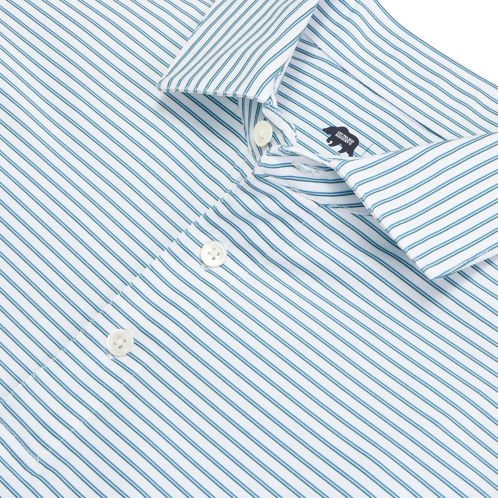 Onward Reserve - Scout Stripe Polo Lake