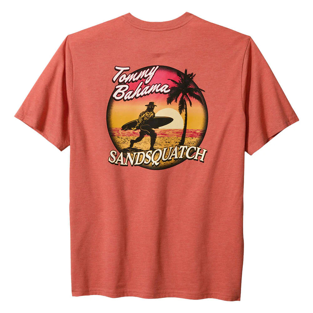 Tommy Bahama - Sandsquatch Tee Red Ginger Heather