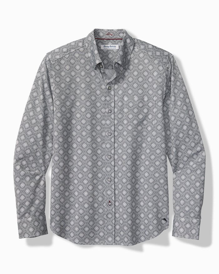 Tommy Bahama - Mira Mosaic Shirt Light Ash