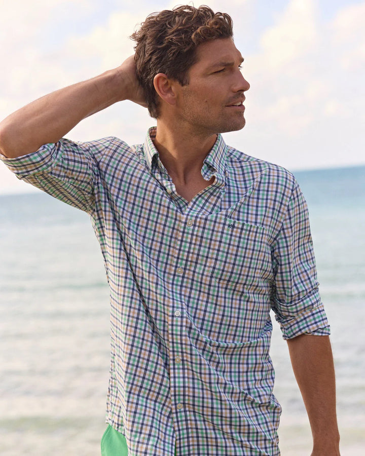 Southern Tide - Glenmoor Sport Shirt Light Indigo