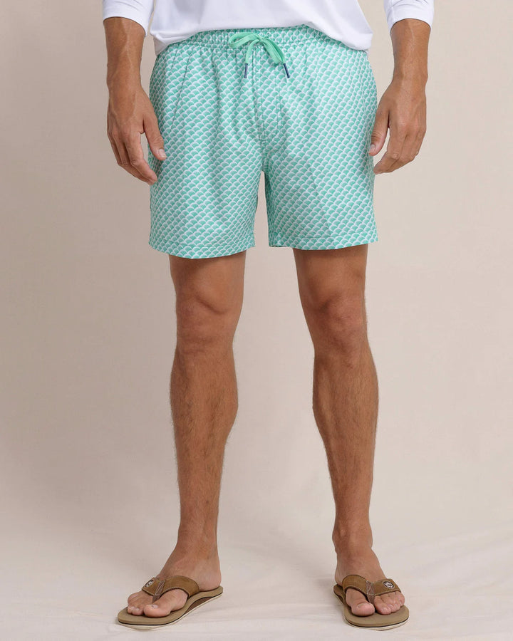 Southern Tide - Green There Done That Swim Jade Green