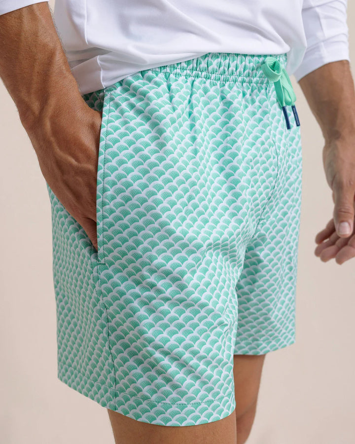 Southern Tide - Green There Done That Swim Jade Green