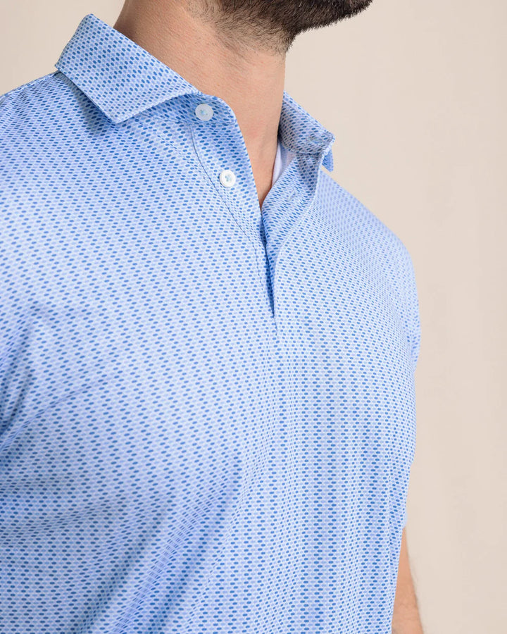 Southern Tide - Knot Too Bad Polo Cerulean