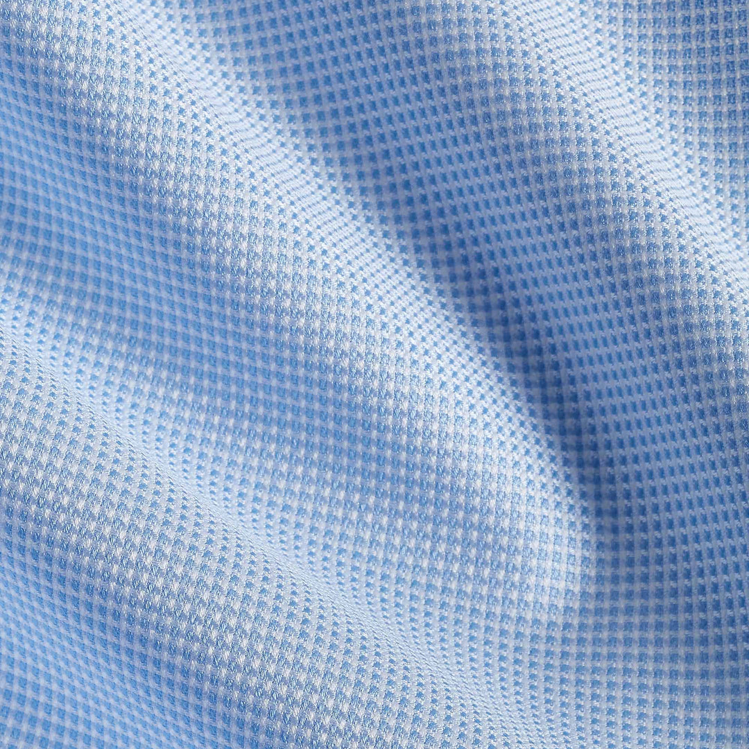 David Donahue - Trim Fit Dress Shirt Sky