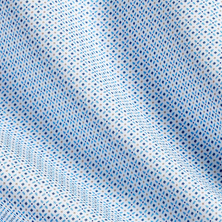 David Donahue - Trim Fit Dress Shirt Sky