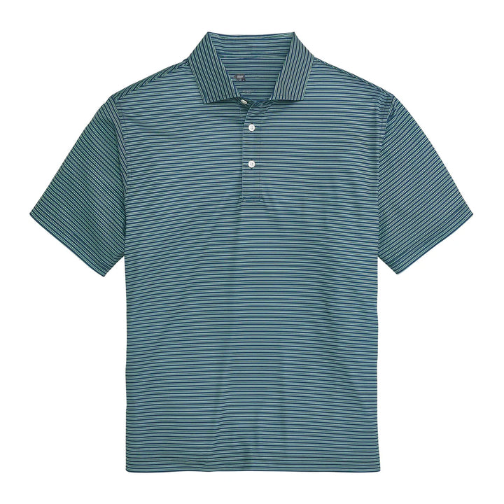 Onward Reserve - Trophy Stripe Polo Blue Wing Teal