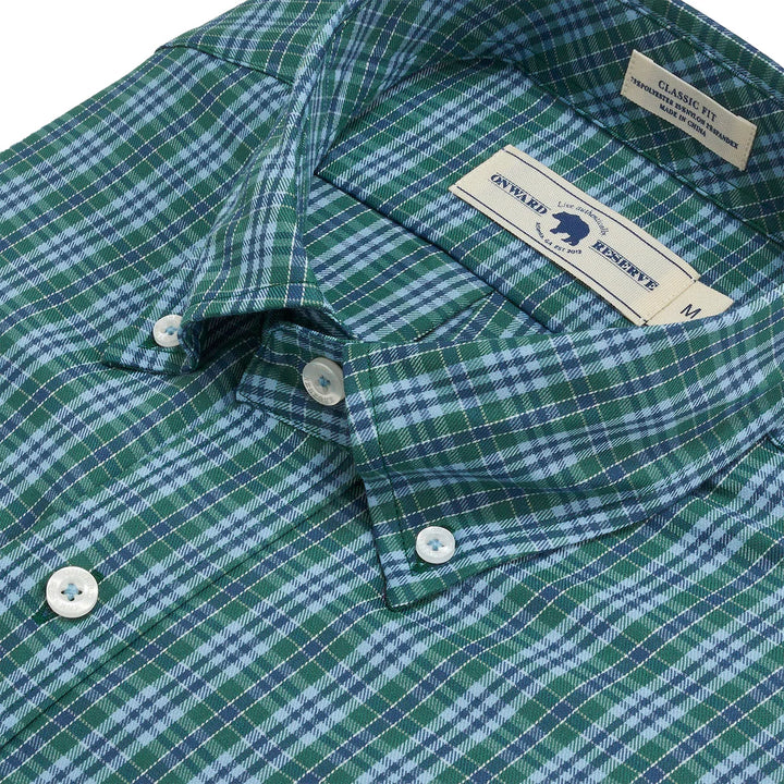 Onward Reserve - Flush Classic Fit Shirt Smoke Pine