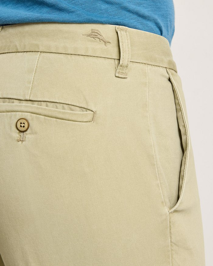 Tommy Bahama - Boracay Flat Front Pants Khaki