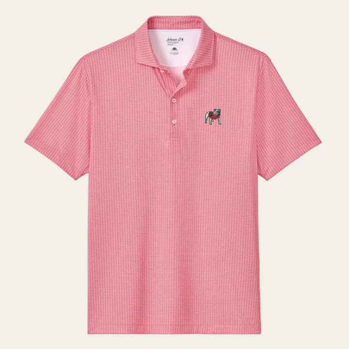 Johnnie-O - UGA Crosslink Polo Red