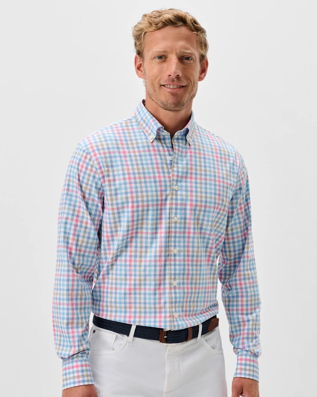 Johnnie-O - Yosef Shirt Navy