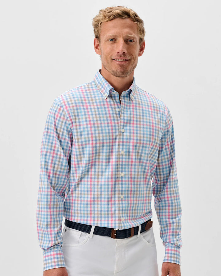 Johnnie-O - Yosef Shirt Navy