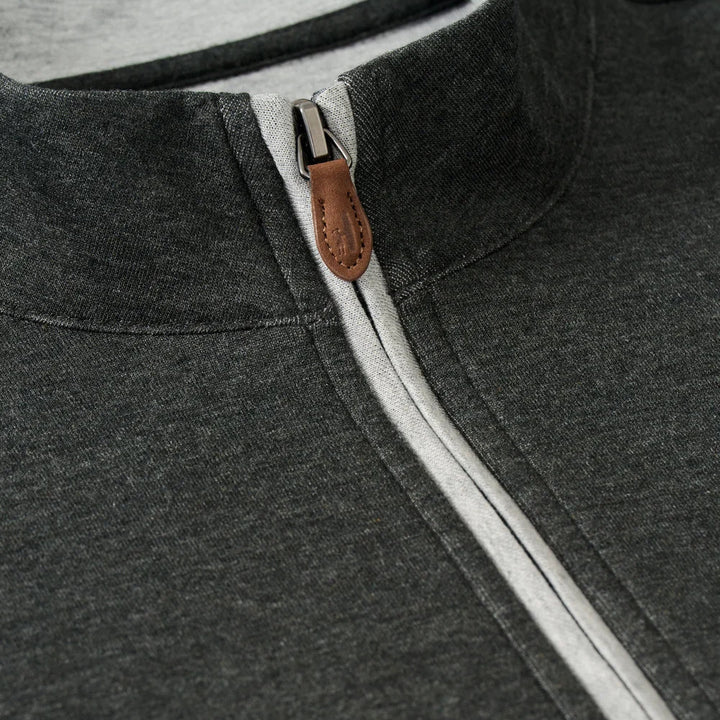 Johnnie-O - Sully 1/4 Zip Black