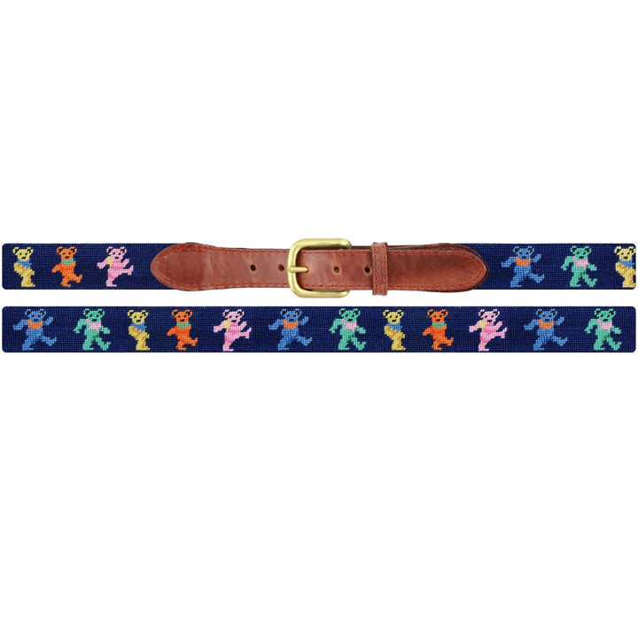 Smathers & Branson - Dancing Bears Belt Dark Navy