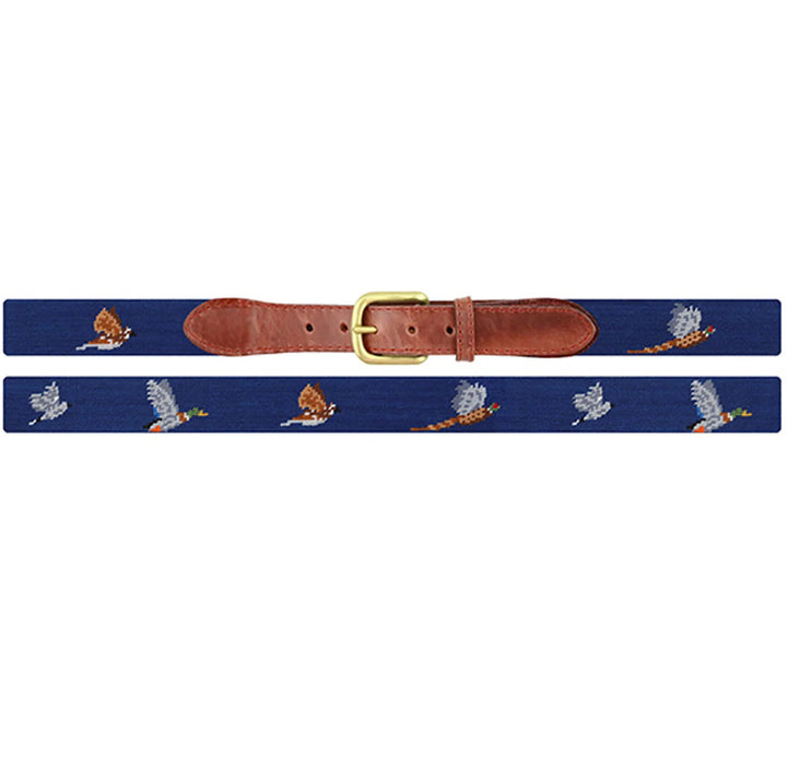 Smathers & Branson - Game Birds Belt Classic Navy