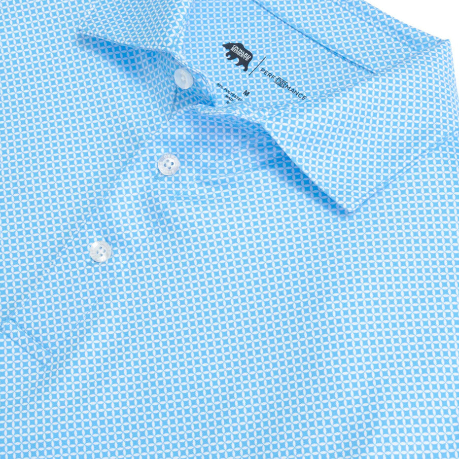 Onward Reserve - Scope Print Polo Sky
