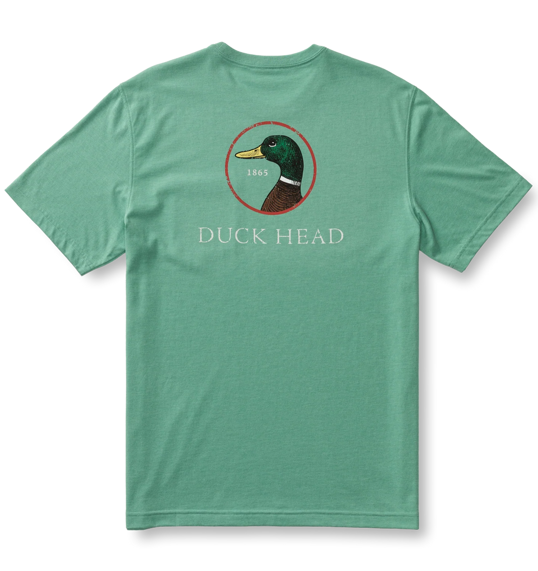 Duck Head - Logo T-shirt Aspen Green Heather
