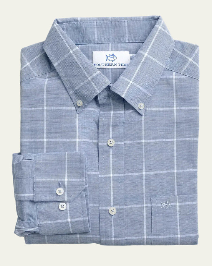 Southern Tide - Bay Breeze Sport Shirt Blue
