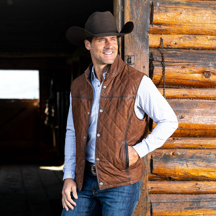 Madison Creek Outfitters - Beaver Creek Vest Bourbon