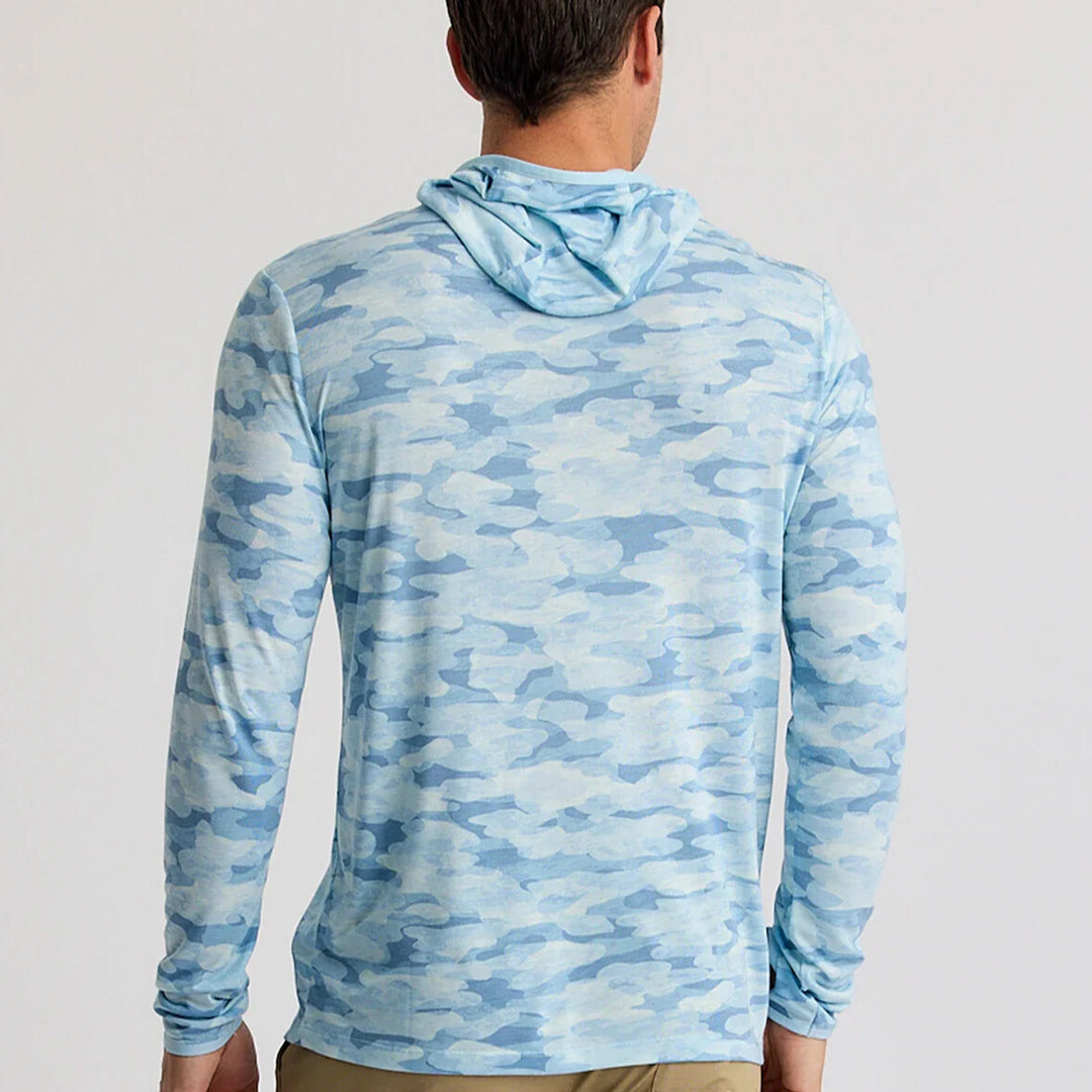 Free Fly - Lightweight Hoodie Seasmoke Camo