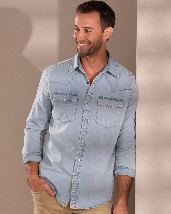 Madison Creek Outfitters - Bisley Shirt Chambray