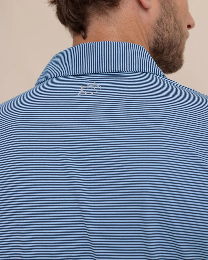 Southern Tide - Meadowbrook Stripe Polo Ocean Channel
