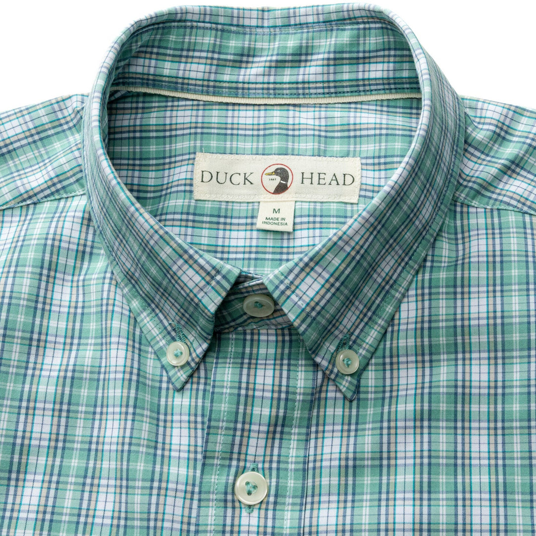 Duck Head - Sport Shirt Aspen Green