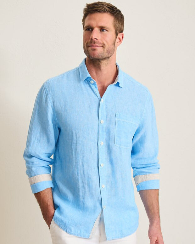 Tommy Bahama - Paradise Breezer Shirt Glass Bead Blue