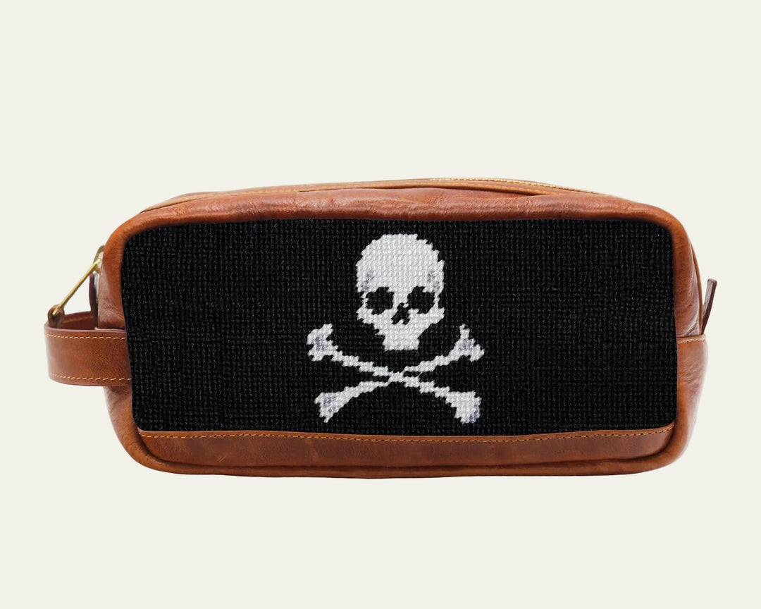 Smathers & Branson - Toiletry Bag Jolly Roger Black