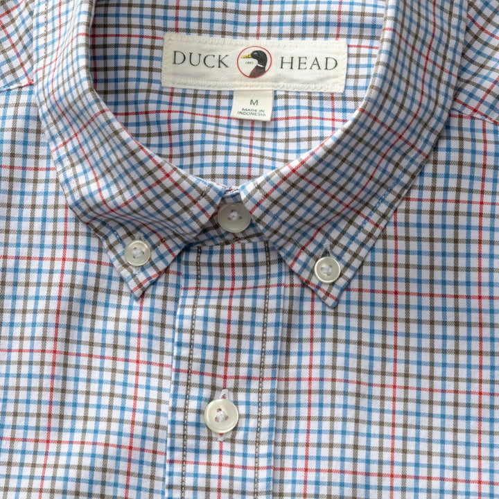 Duck Head - Goodwin Plaid Shirt Deep Water