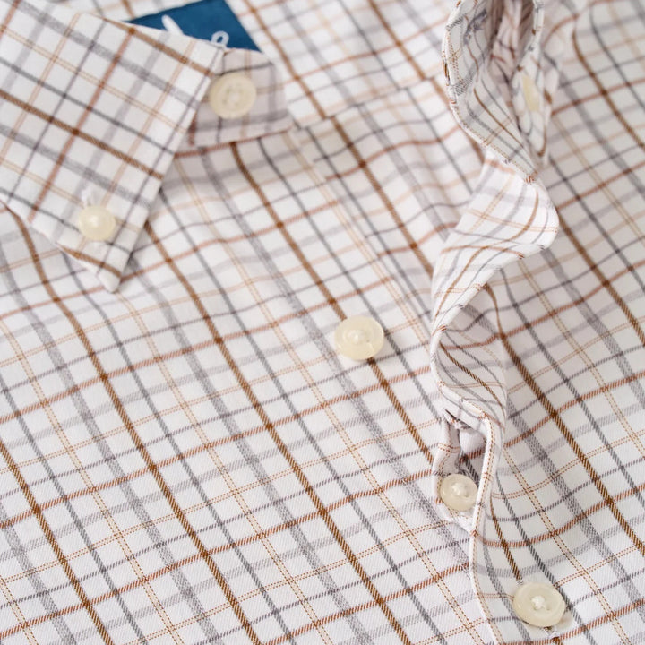 Johnnie-O - Sandlewood Pane Shirt