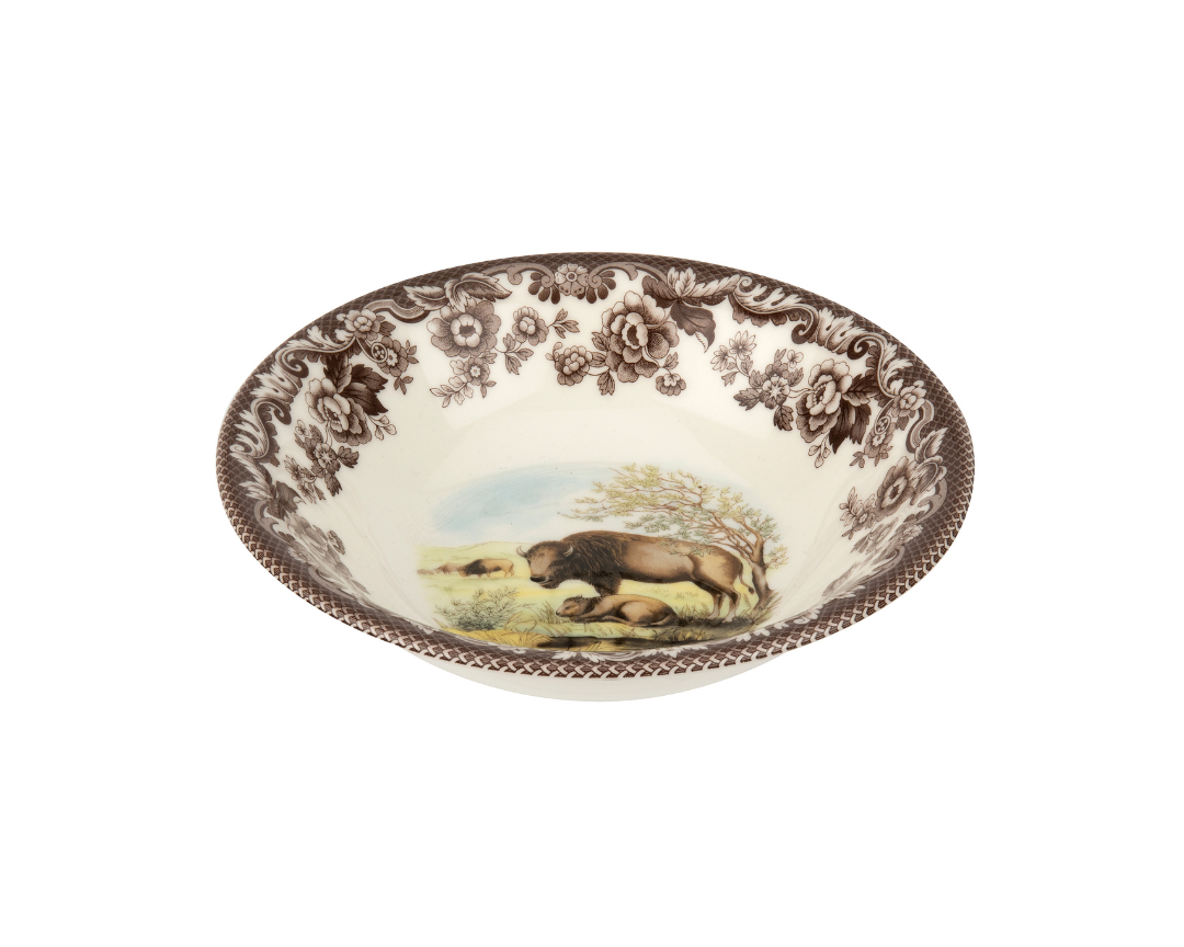 Spode - Cereal Bowl Bison