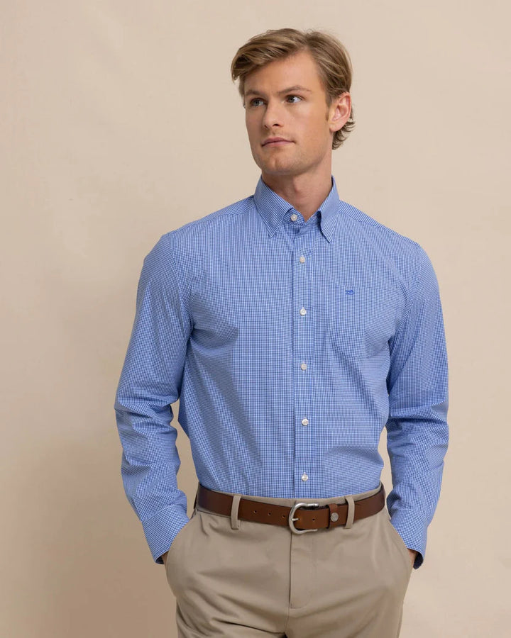 Southern Tide - Parkwood Shirt Cobalt Blue