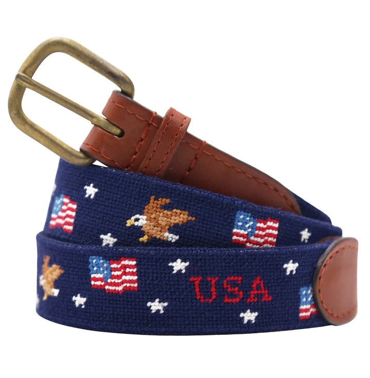 Smathers & Branson - Americana Belt Dark Navy