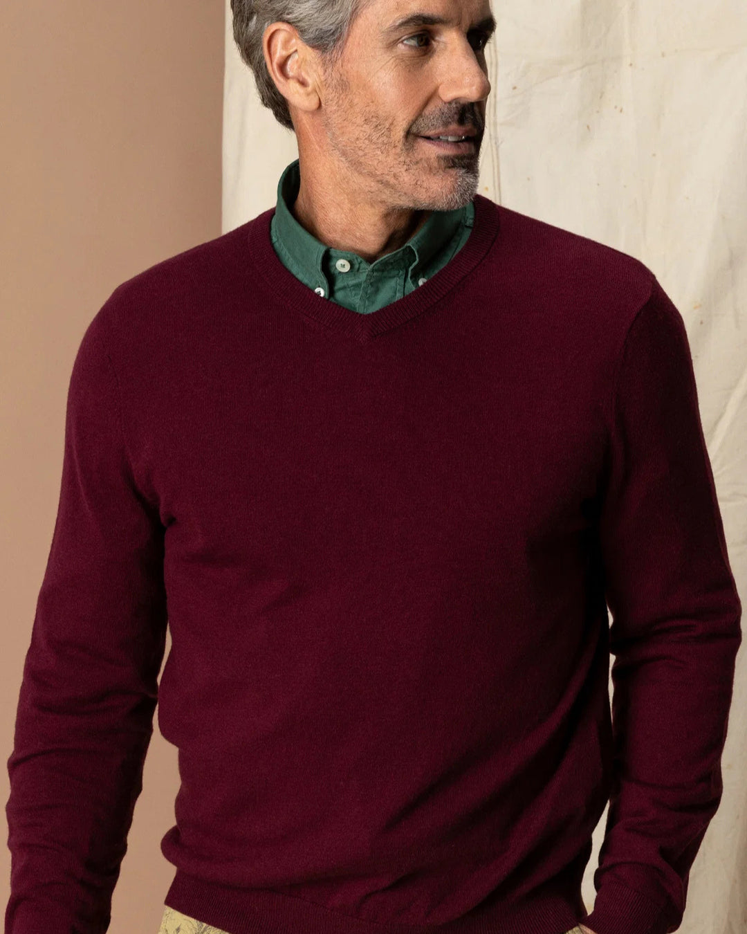 Duck Head - Buckley Sweater Burgundy