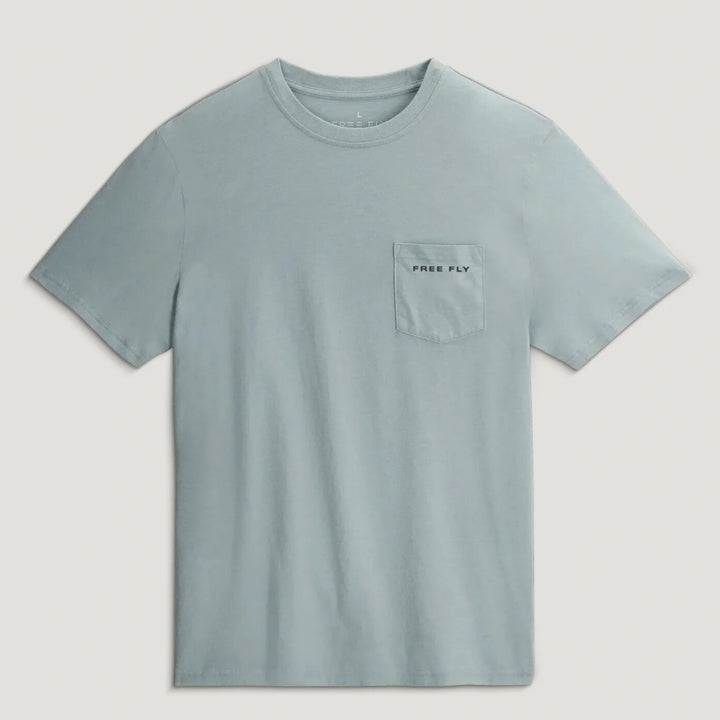 Free Fly - Dive Bomb T-shirt Ocean Mist