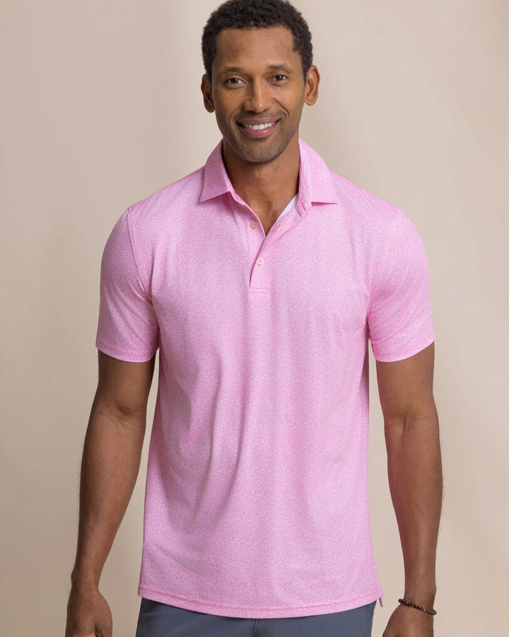 Southern Tide - Paradise Shores Polo Orchid Pink