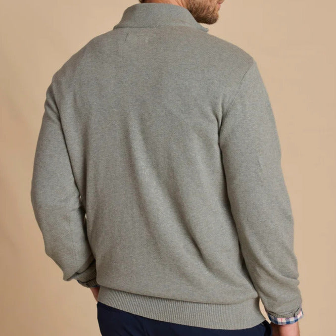 Southern Tide - Whitehaven 1/4 Zip Storm Gray