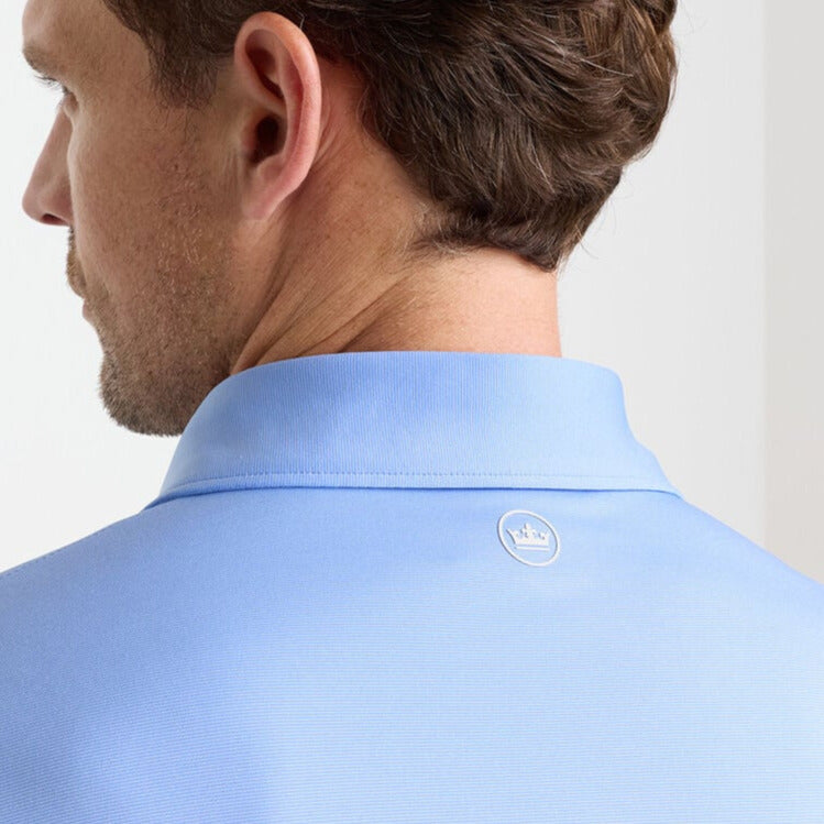 Peter Millar - Holden Long Sleeve Polo Bluebird