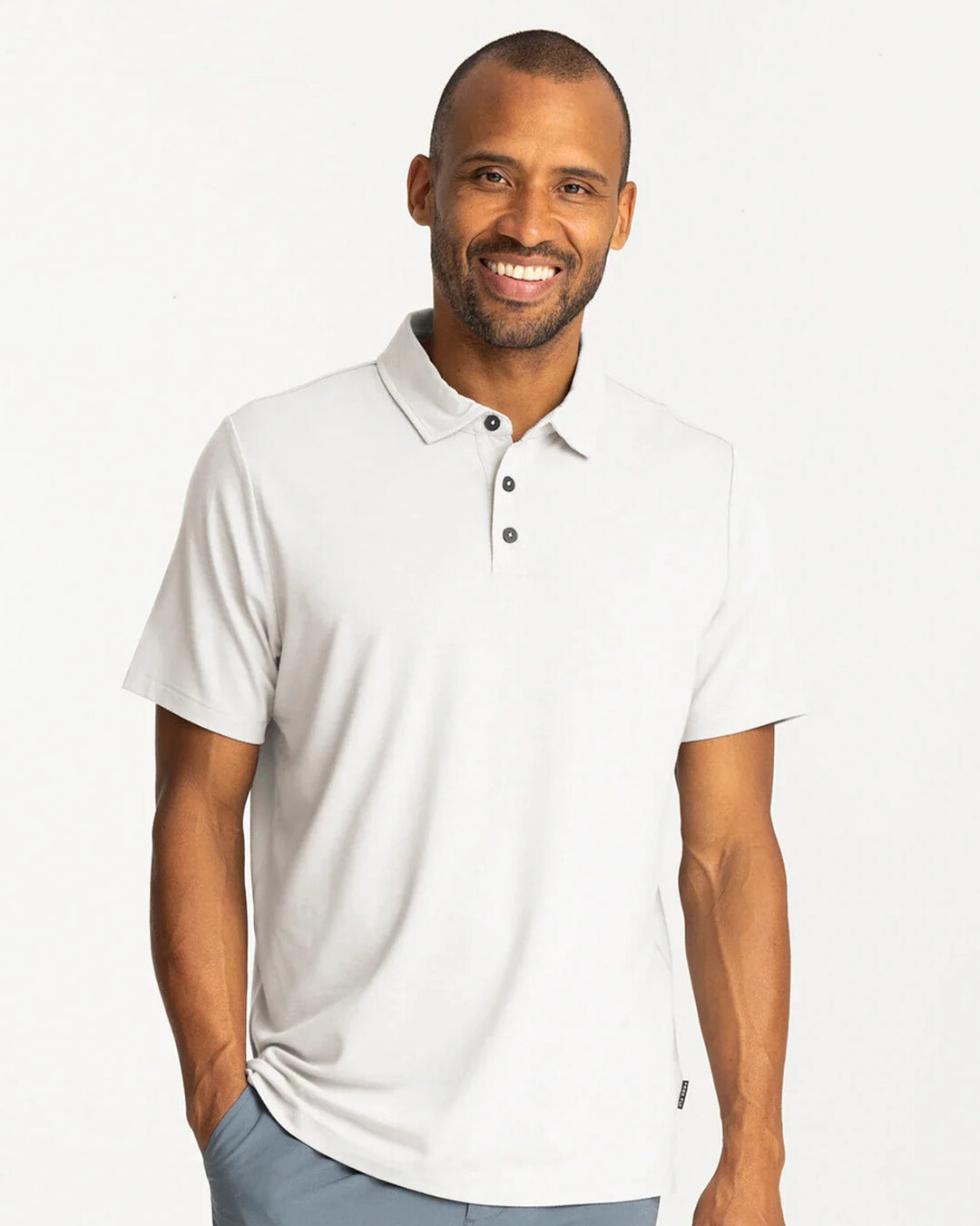 Free Fly - Flex Polo II Bright White