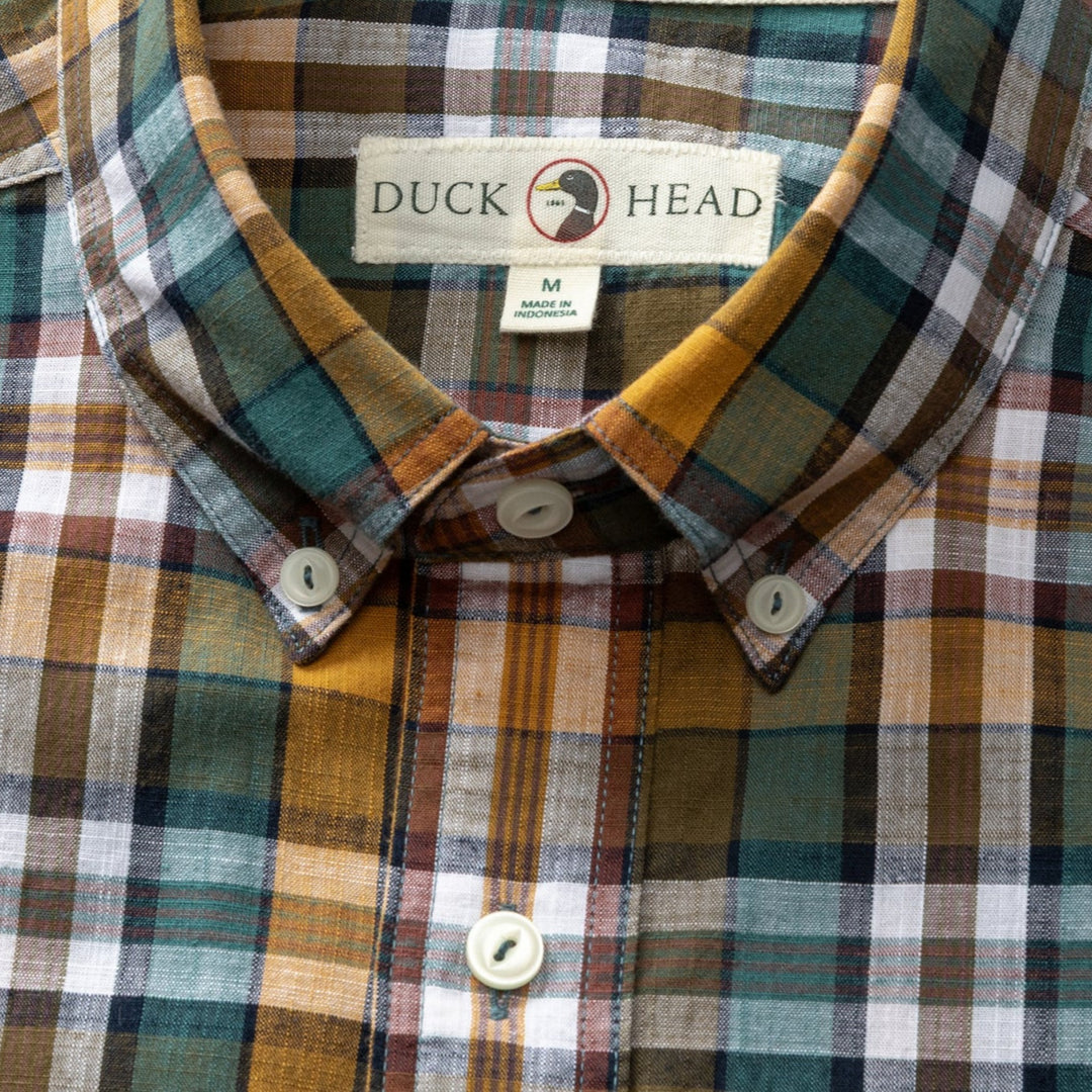 Duck Head - Toni Plaid Shirt Amberwood
