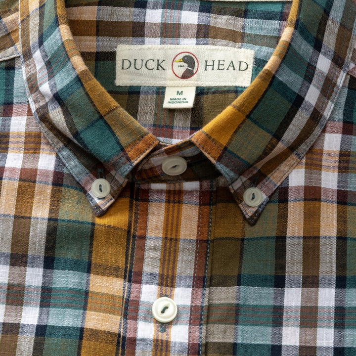 Duck Head - Toni Plaid Shirt Amberwood