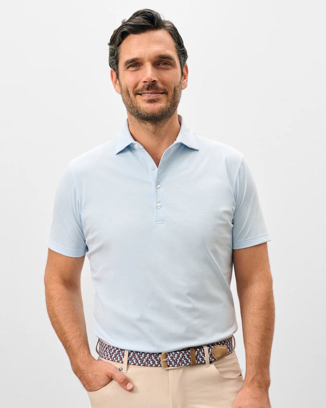 Johnnie-O - Elba Polo Airy Blue