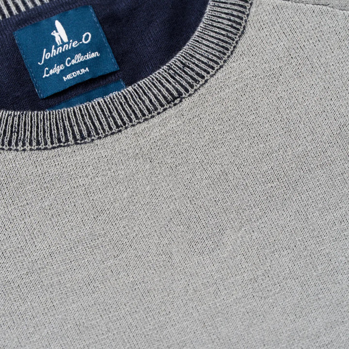 Johnnie-O - Plaited Crew Sweater Shark