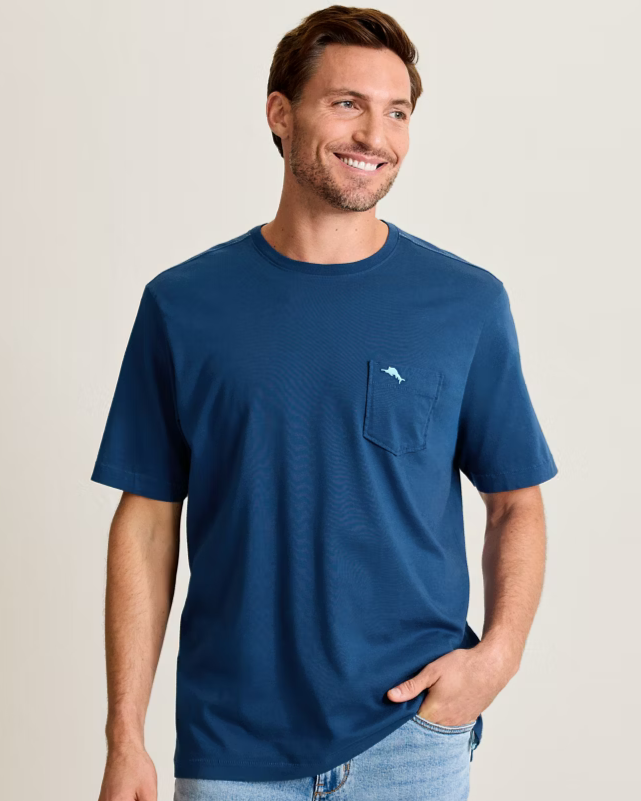 Tommy Bahama - Bali Skyline T-shirt Bering Blue