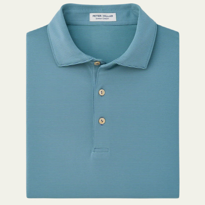Peter Millar - Jubilee Polo Bali Blue/Fresh Mint
