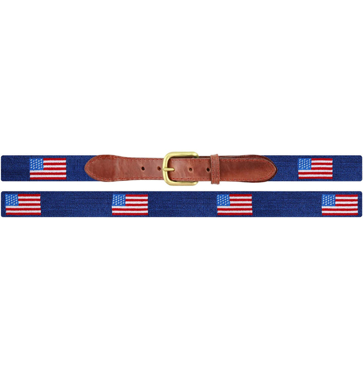 Smathers & Branson - American Flag Belt Navy